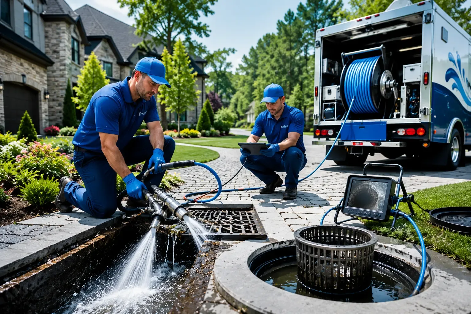 Local outdoor drain cleaning professionals in Saint Amant, LA